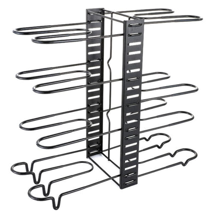 Local Kiwi Deals KITCHEN ORGANISERS 8-Tier Pot Rack Organiser - Black