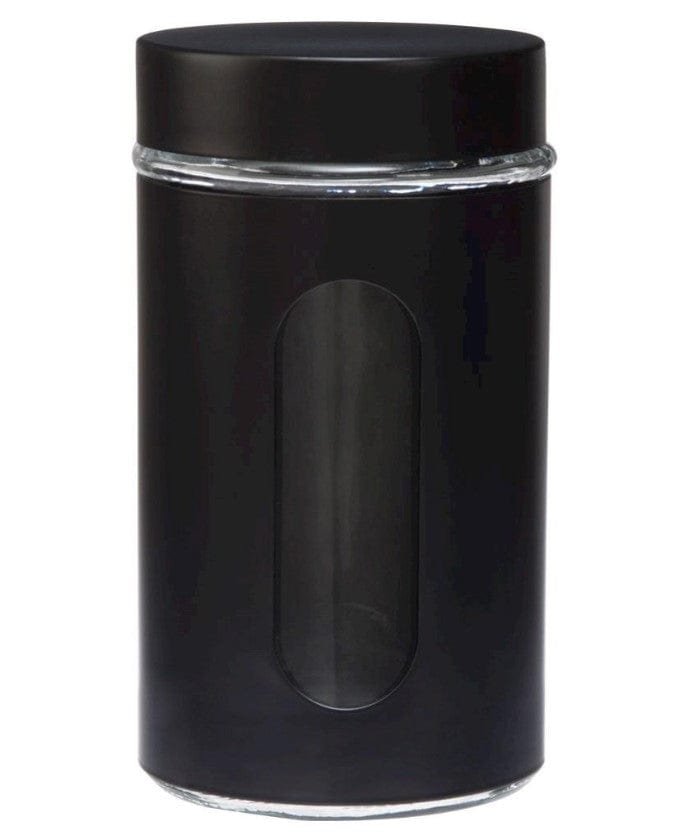 Local Kiwi Deals KITCHEN ORGANISERS BLACK Tablefair Canister 900ml