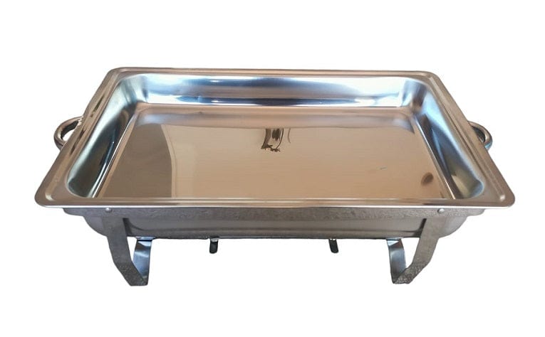 Local Kiwi Deals KITCHEN ORGANISERS CHAFING DISH FOOD WARMER STAINLESS STEEL HEAVY GUAGE 9.5L SINGLE & DOUBLE