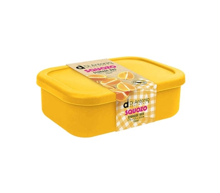 Local Kiwi Deals KITCHEN ORGANISERS Di Antonio Squozo Rectangle Storage Box Yellow 700ml