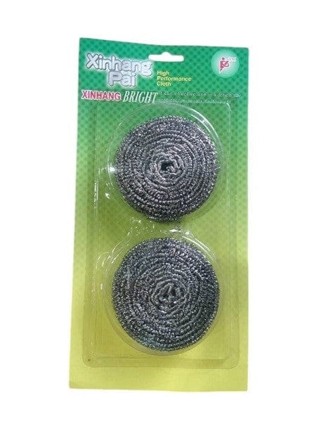 Local Kiwi Deals KITCHEN ORGANISERS Stainless Steel Scourer / scrubber - 2 PACK