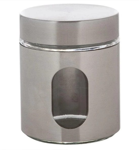Local Kiwi Deals KITCHEN ORGANISERS STAINLESS STEEL Tablefair Canister - 10x12.5cm