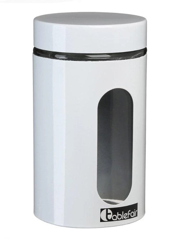 Local Kiwi Deals KITCHEN ORGANISERS Tablefair Canister White 900ml