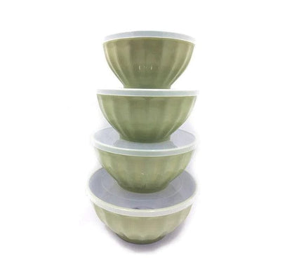 Local Kiwi Deals KITCHEN ORGANISERS Tableware Salad Bowl 4 Pcs Set