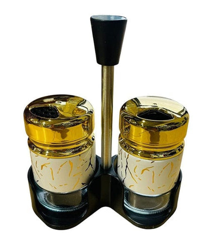Local Kiwi Deals KITCHEN ORGANISERS WHITE 2 Piece Condiments Set