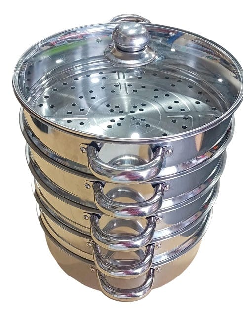 Local Kiwi Deals Kitchen STEAMER 5 LAYER STAINLESS STEEL