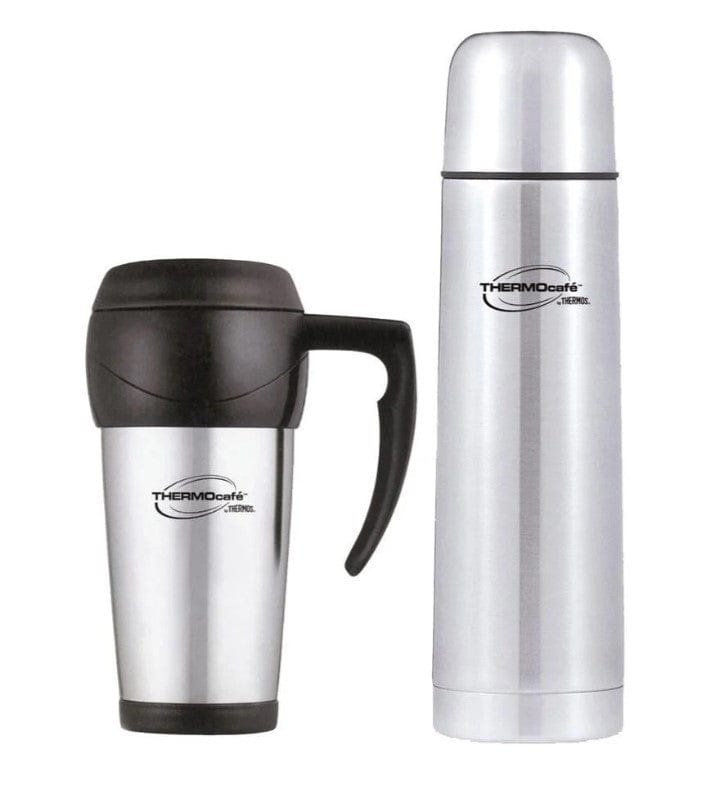 Local Kiwi Deals Kitchen Thermos Combo Pack - Flask & Travel Mug