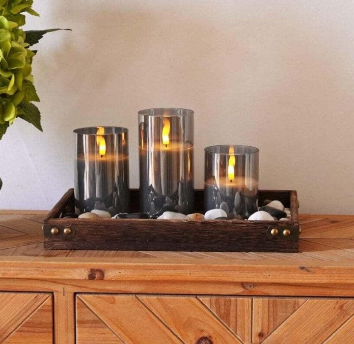 Local Kiwi Deals LED Flameless Candles with Remote Control (3 Pack)