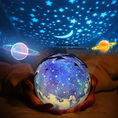 Local Kiwi Deals LED Starry Galaxy Planetary Projection Kids Night Light