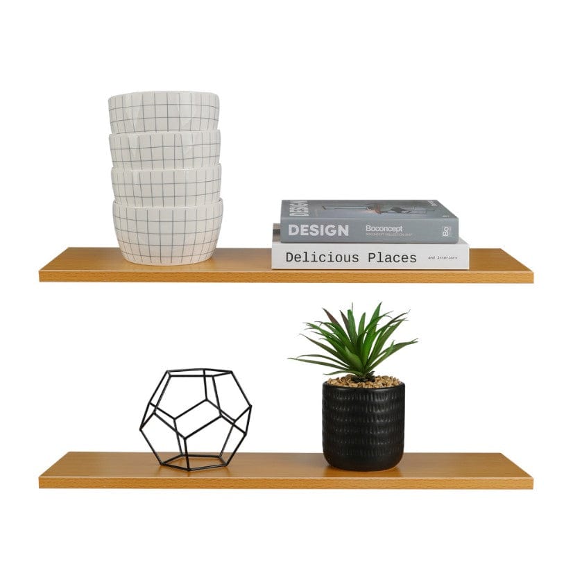 Local Kiwi Deals Local Kiwi Deals Default Liberty Floating Shelves Twin Set - Beech