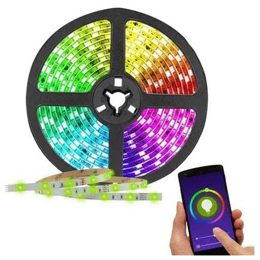 Local Kiwi Deals Local Kiwi Deals Default Nanohome Wifi App Controlled RGB Colour Smart Light Strip - 5M Kit