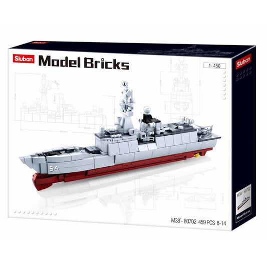 Local Kiwi Deals Local Kiwi Deals Default Sluban Model Bricks Frigate 417 Pcs M38-0702