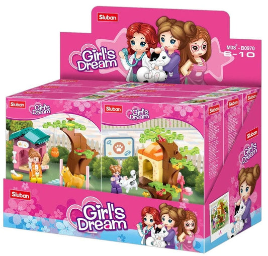 Local Kiwi Deals Local Kiwi Deals Sluban Brick Girls Dream Pet Amusement Park M38-B0970