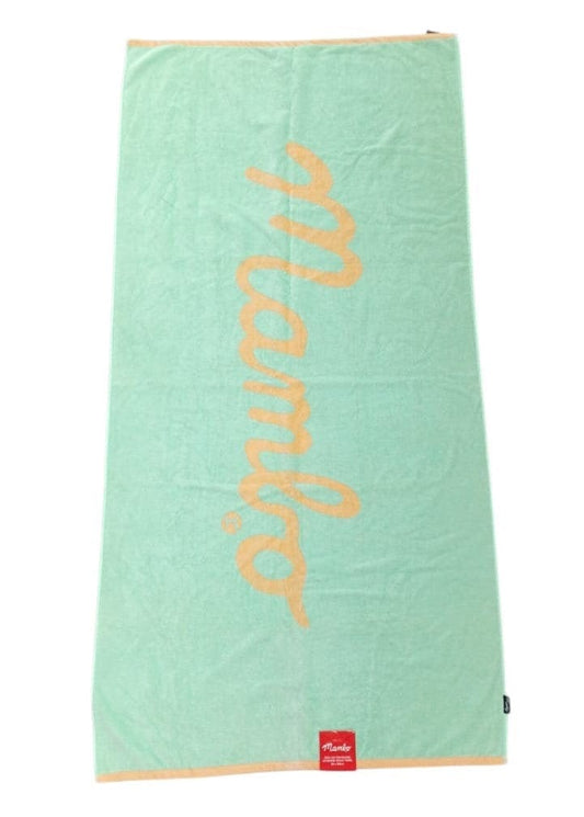 Local Kiwi Deals Mambo Aqua Beach Towel Large 80x160cm
