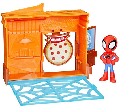 Local Kiwi Deals Marvel Spidey And His Amazing Friends City Blocks - Pizza Parlor