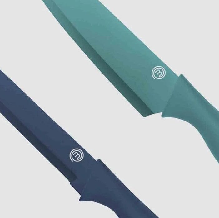Local Kiwi Deals MasterChef Kitchen Knife Set With Blade Covers 5 Piece