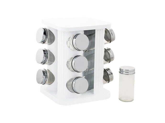 Local Kiwi Deals Maxwell & Williams: Astor Spice Rack - White Unfilled (12 Piece Set)