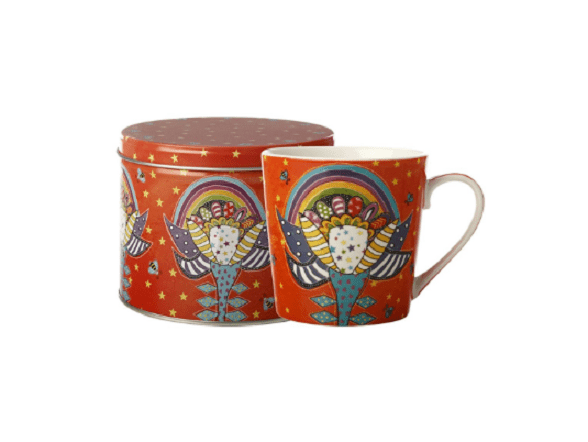Local Kiwi Deals Maxwell & Williams: Donna's Garden Mug - Lovely Lily (350ml)