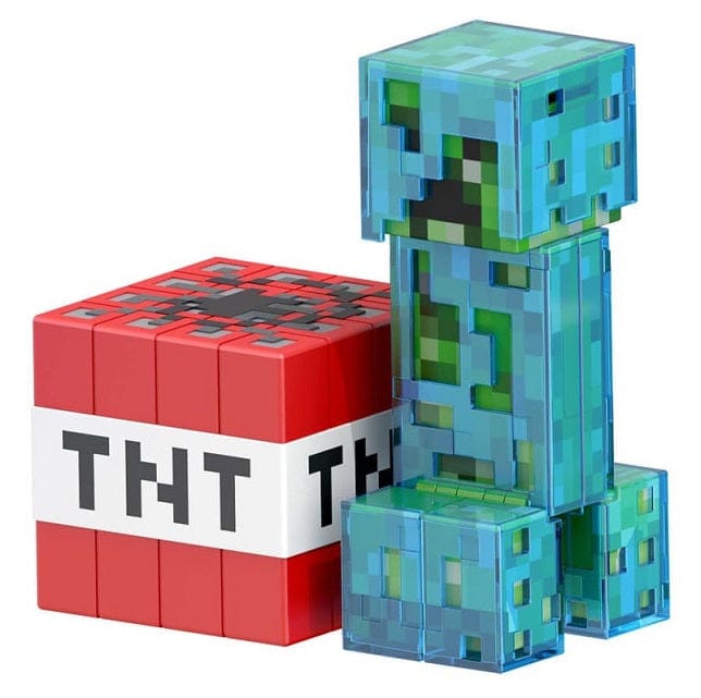 Local Kiwi Deals Minecraft Creeper (Diamond Level) - Action Figure