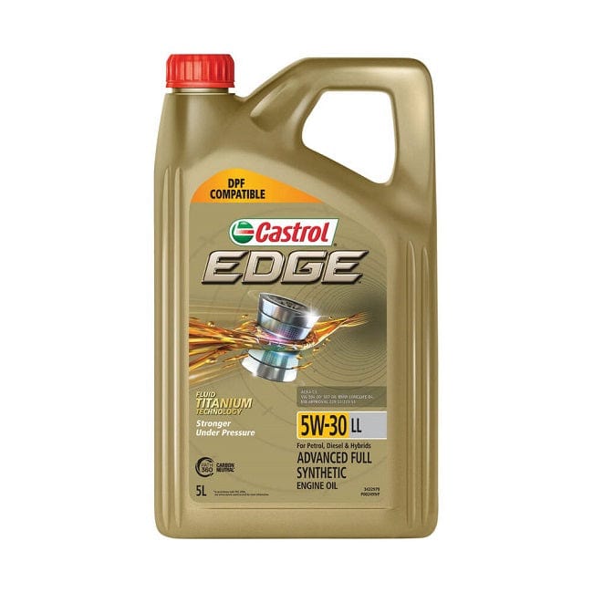 Local Kiwi Deals MOTOR OIL Castrol EDGE Engine Oil - 5W-30, LL 5 Litre