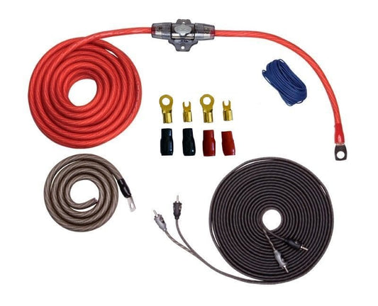Local Kiwi Deals Music and Instruments 2300w 6 Guage Amp Wiring Kit
