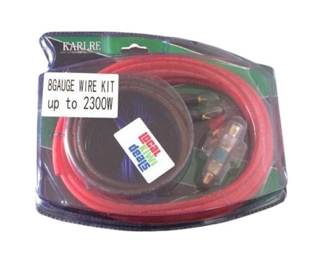 Local Kiwi Deals Music and Instruments 2300w 8Guage Amp Wiring Kit