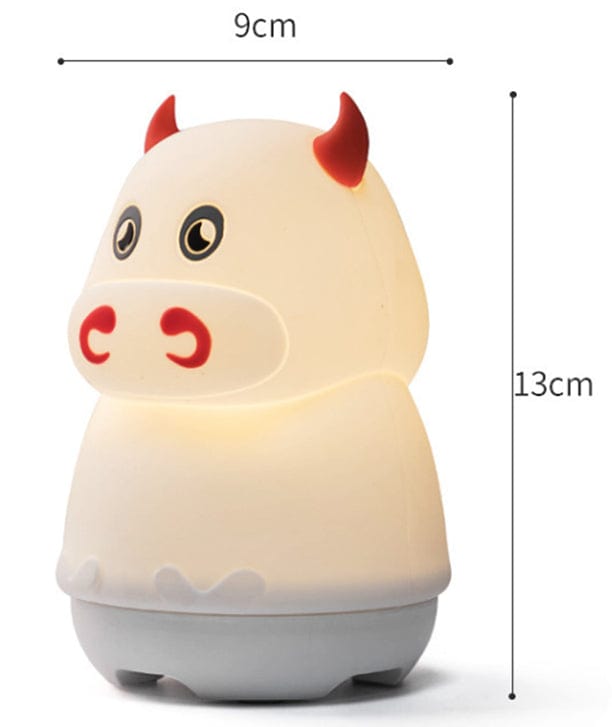 Local Kiwi Deals Music and Instruments Silicone RGB Night Light & Bluetooth Speaker - Talking Cow