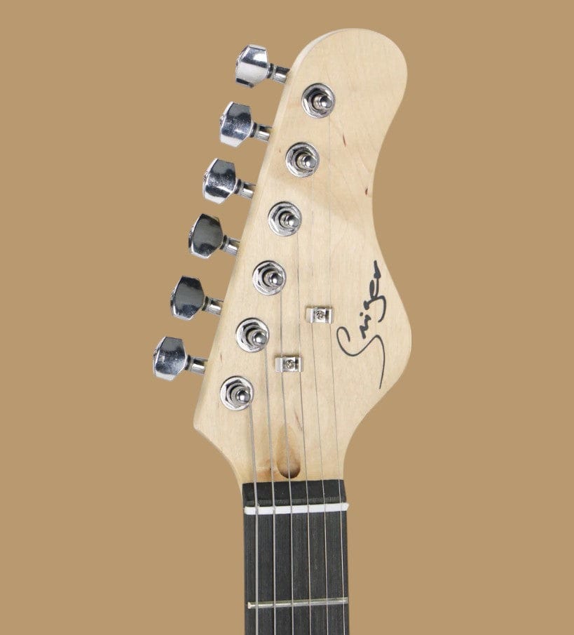 Local Kiwi Deals Music and Instruments SMIGER ELECTRIC GUITAR - BLACK or MAROON/RED