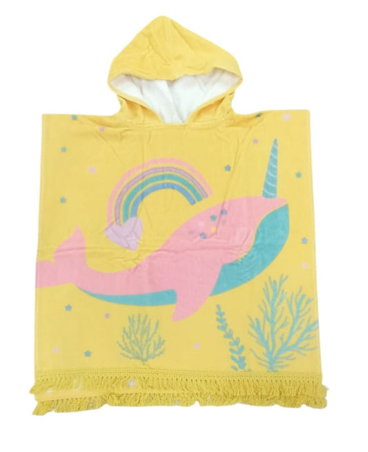 Local Kiwi Deals NARWHALE Clearance: Verano Kids Hooded Beach Towel