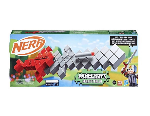 Local Kiwi Deals Nerf: Minecraft - Heartstealer Sword Blaster