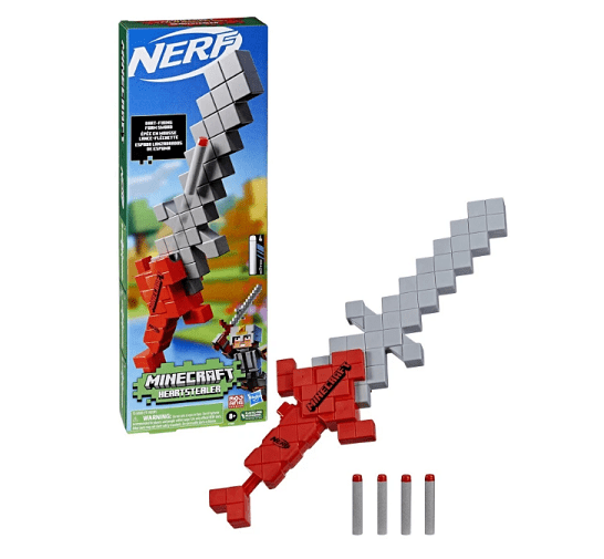 Local Kiwi Deals Nerf: Minecraft - Heartstealer Sword Blaster