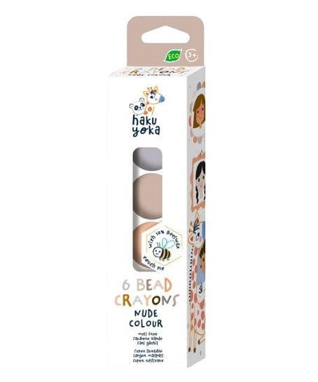 Local Kiwi Deals NUDE Haku Yoka: Bead Crayons (6-Pack)