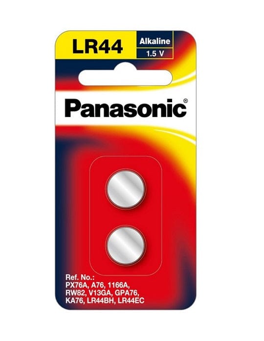 Local Kiwi Deals Panasonic LR44 Alkaline Button Cell 2 Pack