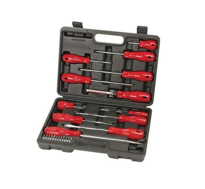 Local Kiwi Deals POWERBUILT 31 Piece Screwdriver Set - WST6068