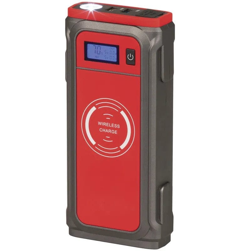 Local Kiwi Deals Powertech 12V 850A Jump Starter and Powerbank with 10W Wireless QI Charger MB3764