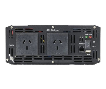 Local Kiwi Deals Powertech 2000W 12VDC to 230VAC Pure Sine Wave Inverter MI5740