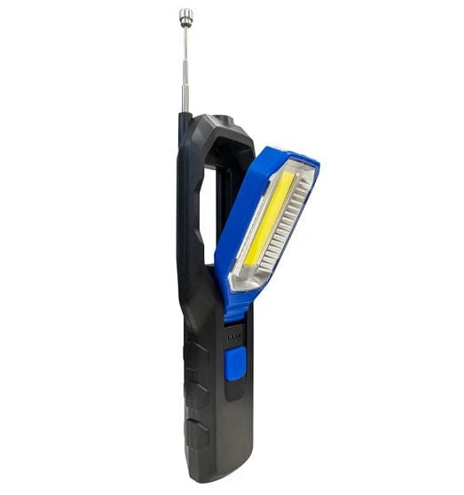 Local Kiwi Deals POWERTECH 240 Lumen Rechargeable and Adjustable COB Worklight with Magnet, Hook and USB Output