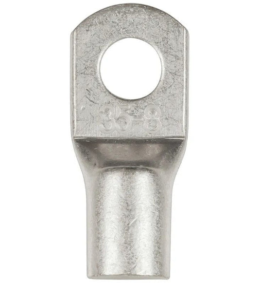 Local Kiwi Deals Powertech 8mm Non-Insulated Eye Terminal 35mm2 2AWG Pack of 4 PT4938