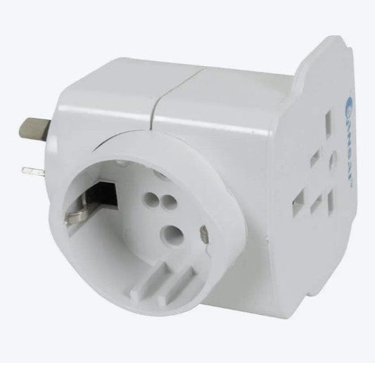 Local Kiwi Deals POWERTECH Europe/USA/Japan Mains Travel Adaptor