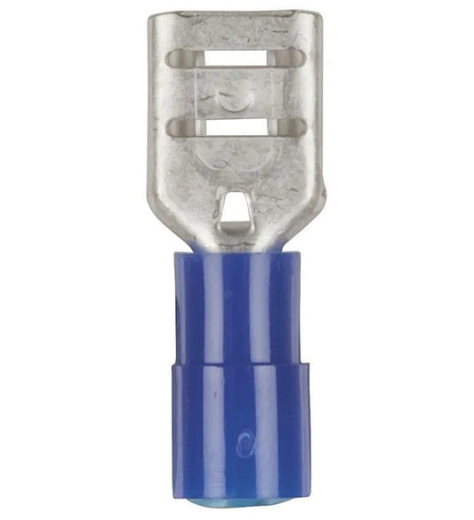 Local Kiwi Deals Powertech Mini Female Spade - Blue - Pack of 8 PT4622
