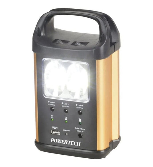 Local Kiwi Deals Powertech Solar Recharge LED Light Kit MB3699