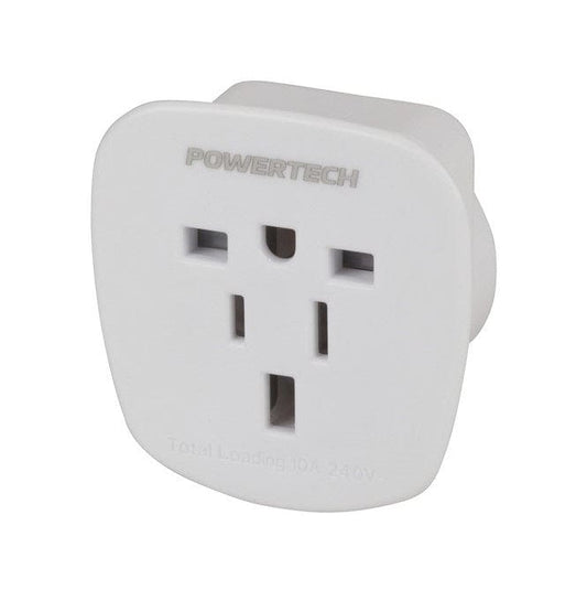 Local Kiwi Deals POWERTECH Universal Inbound Travel Adaptor suits USA and UK 3-pin plugs