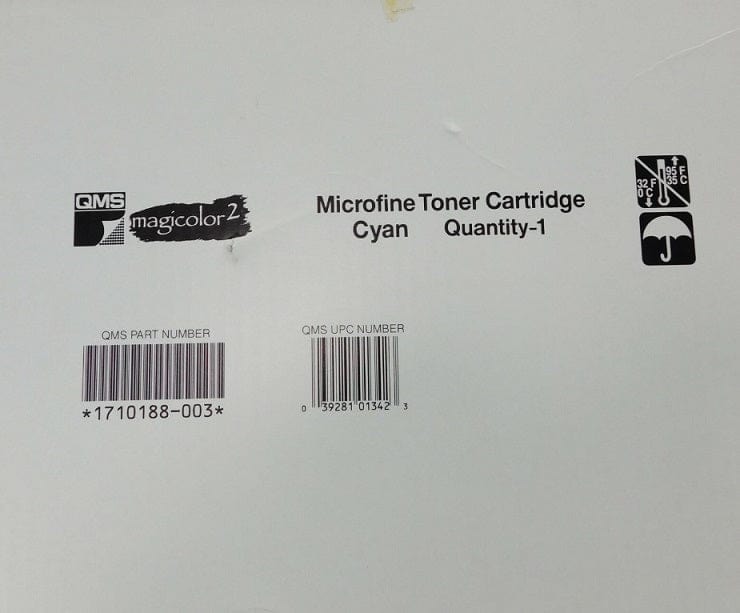 Local Kiwi Deals QMS Magicolor 2 Microfine Toner Cartridge 1710188-003 4pack [1BK,1C,1M,1Y]