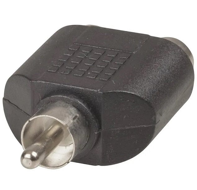 Local Kiwi Deals RCA Plug to 2 RCA Socket Adaptor PA3560