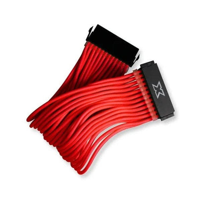 Local Kiwi Deals RED Xigmatek iCable Motherboard 24 Pin Extension Cable