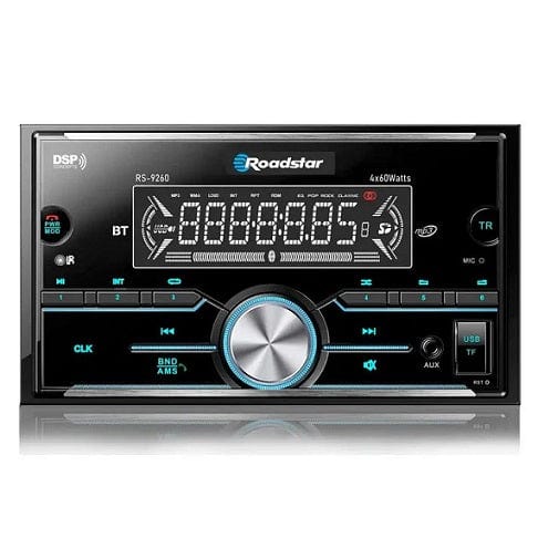 Local Kiwi Deals RoadStar RS-9260 Double Din Bluetooth USB AUX NZ FM Radio