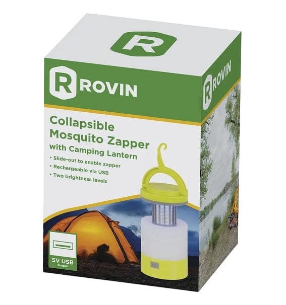 Local Kiwi Deals ROVIN Collapsible Mosquito Zapper with Camping Lantern