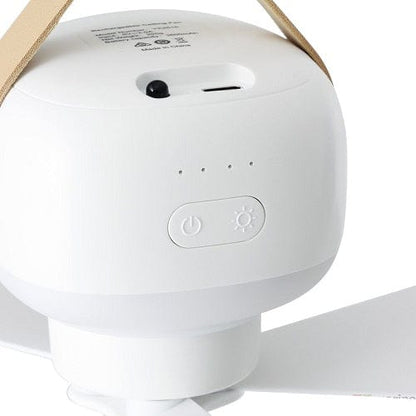 Local Kiwi Deals ROVIN Rechargeable Ceiling Fan 265MM Diameter