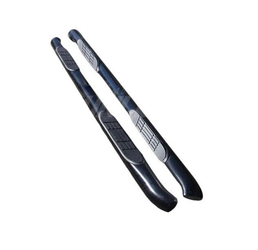 Local Kiwi Deals Running Board Side Steps for Toyota Hilux Revo Rocco 2015-Current Black (Round)