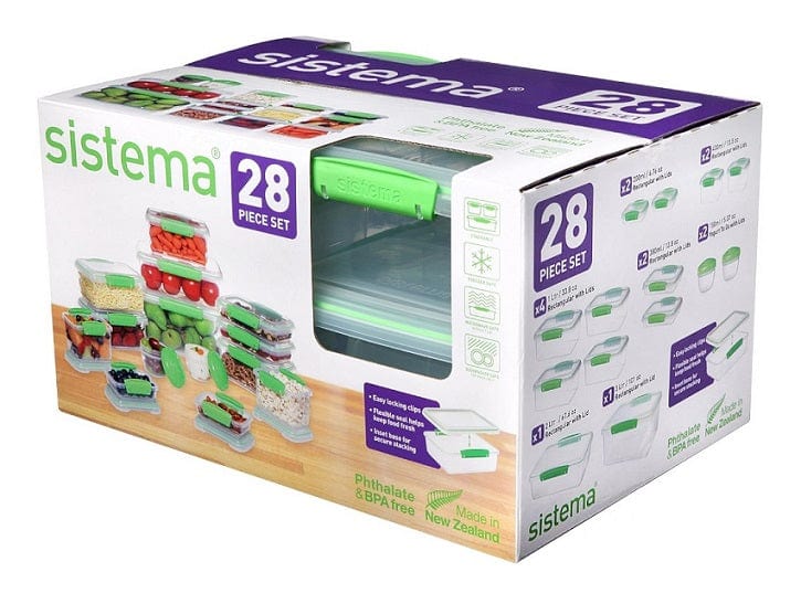 Local Kiwi Deals Sistema Klip It Containers 28 Pack Clear